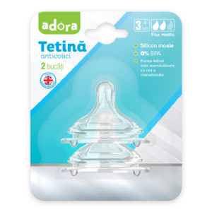 Tetina anticolici cu flux mediu