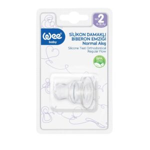 Tetina silicon ortodontica nr 2 - cod 823