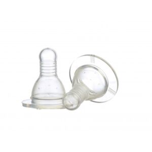 Tetine din silicon blister 6 luni+ Baby