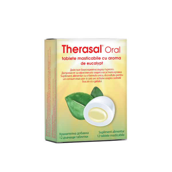 Therasal Oral cu aroma de eucalipt