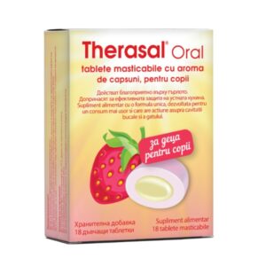 Therasal Oral pentru copii cu aroma de capsuni