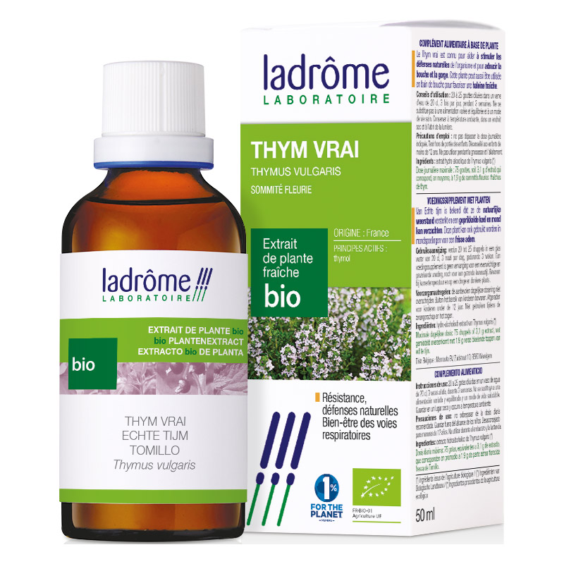 Tinctura Eco de cimbru Thymus Vulgaris