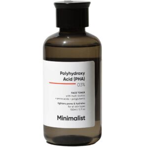 Toner exfoliant cu 3% Acid PHA