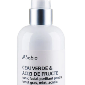 Tonic facial purifiant cu ceai verde si acizi de fructe
