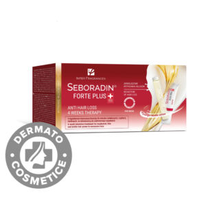 Tratament pentru caderea parului Forte Plus 5.5ml x 24 fiole + 6g x 4 tuburi