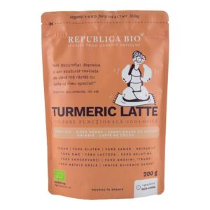 Turmeric Latte pulbere functionala ecologica