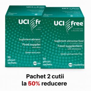 UCI Free – Pachet 2 cutii la 50% reducere – Meditrina Pharmaceuticals