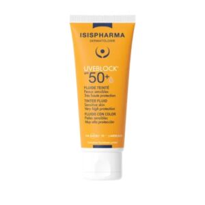 UVEBLOCK SPF 50+ Tinted Fluid Crema cu protectie solara colorata SPF50+ 40 ml