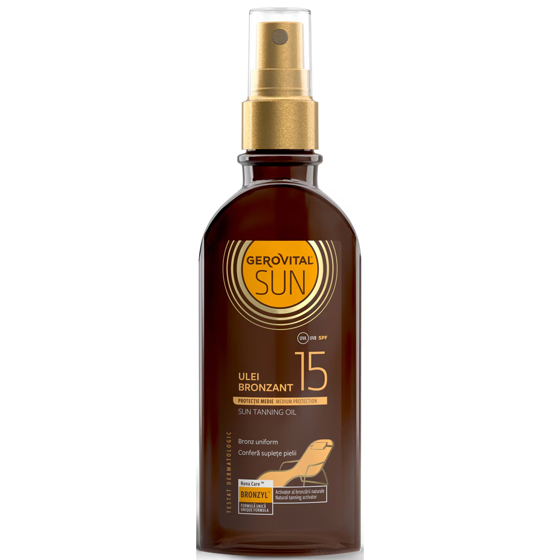 Ulei bronzant SPF15 Sun