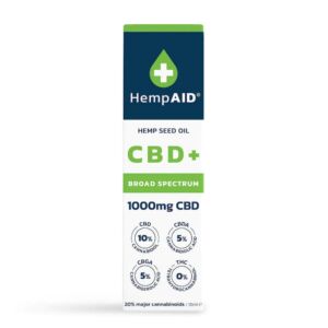 Ulei de canepa cu 1000mg CBD 500mg CBDA 500mg CBGA