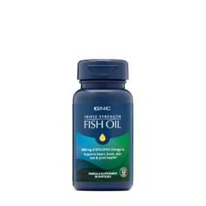 Ulei de peste 1000mg Omega-3 EPA si DHA Triple Strenght Fish Oil
