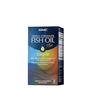 Ulei de peste si coenzima Q-10 Triple Strength