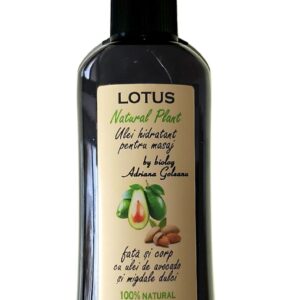 Ulei hidratant pentru masaj corp cu ulei de avocado si migdale dulci Natural Plant