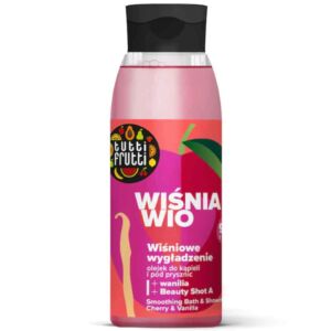 Ulei netezitor pentru baie si dus cu cirese si vanilie Tutti Frutti