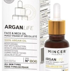 Ulei pentru fata si gat Arganlife