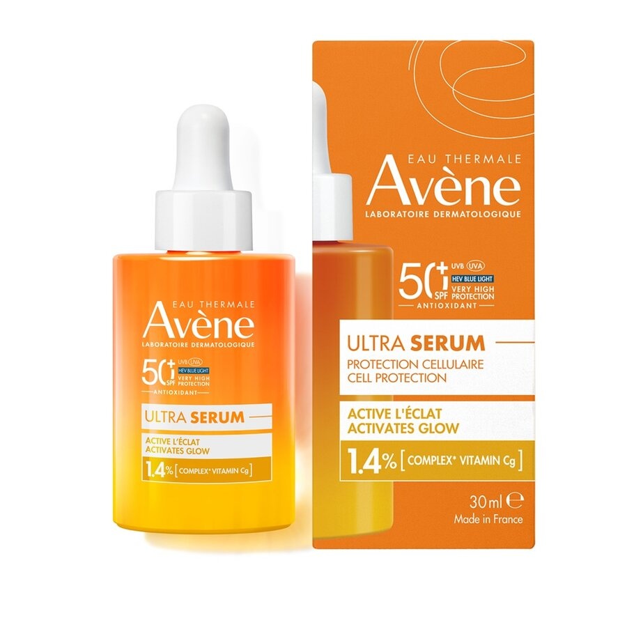 Ultra Serum cu efect de luminozitate si protectie solara SPF 50+