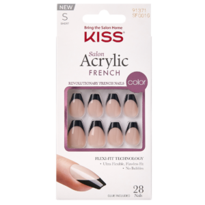 Unghii false Salon Acrylic French Color Flame