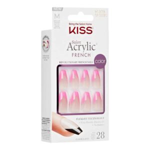Unghii false Salon Acrylic French Color Squared