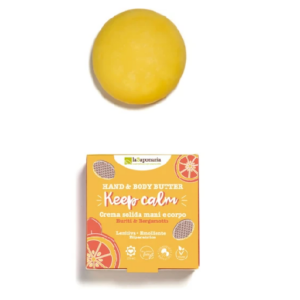 Unt solid pentru maini si corp cu buriti si bergamota Keep Calm
