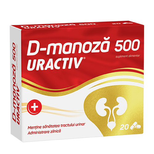 Uractiv D-manoza 500mg