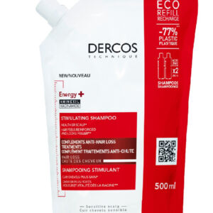 VICHY Dercos Rezerva Sampon Energizant Energy+ împotriva căderii părului cu Aminexil 500 ml