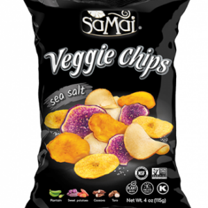 Veggie chips cu sare de mare Rainforest