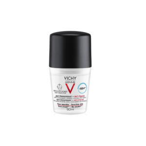 Vichy Homme Deodorant Roll-on antiperspirant 48H anti-urme pentru barbati