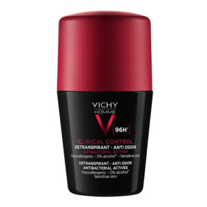 Vichy Homme- Deodorant roll-on antitranspirant 96h Clinical Control