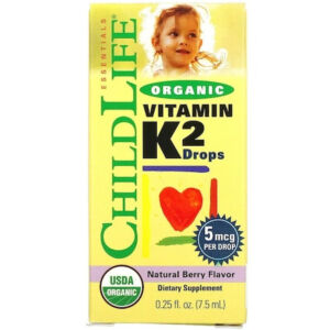 Vitamin K2 pentru copii 15 mcg Childlife Essentials