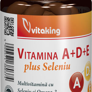 Vitamina A + D + E cu seleniu si Omega 3