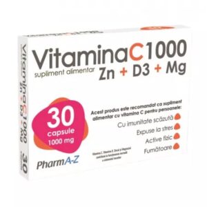 Vitamina C 1000 + Zn + D3 + Mg