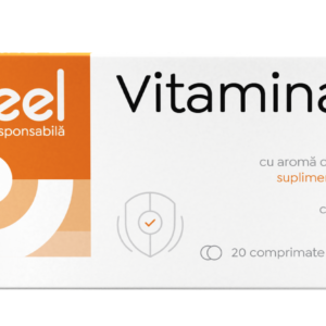 Vitamina C 100mg cu aroma de portocale