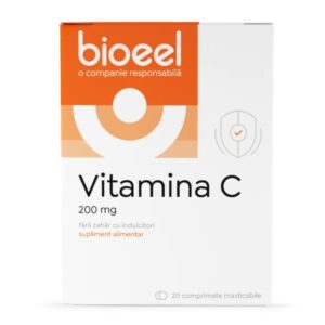 Vitamina C 200 mg 20 comprimate