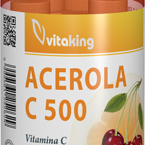 Vitamina C 500mg cu acerola si gust de zmeura