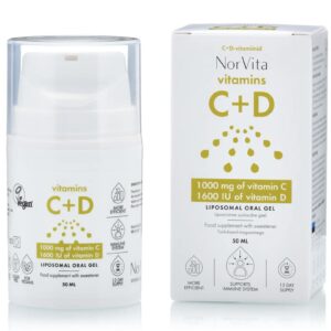 Vitamina C + D gel oral lipozomal 50ml Norvita