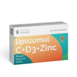 Vitamina C + D3 + Zinc Lipozomal