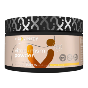 Vitamina C + MSM pudra cu aroma de lamaie