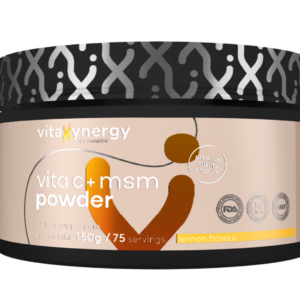 Vitamina C + MSM pudra cu aroma de lamaie