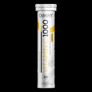 Vitamina C cu aroma de Lamaie 1000mg