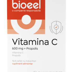 Vitamina C cu propolis 600mg