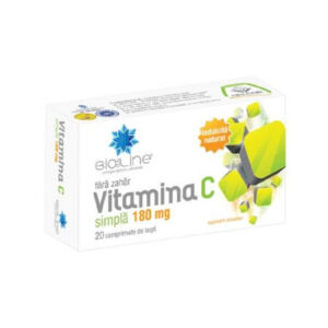 Vitamina C simpla 180 mg 20 cp Helcor