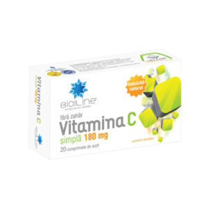 Vitamina C simpla 180mg x 20cp supt Helcor