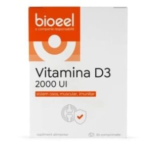 Vitamina D3 2000UI 30 comprimate