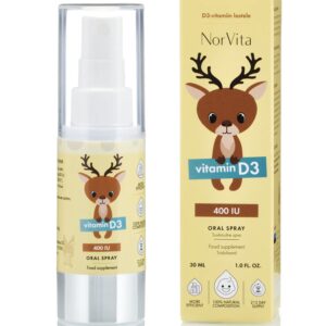Vitamina D3 400 UI spray oral copii 30ml Norvita