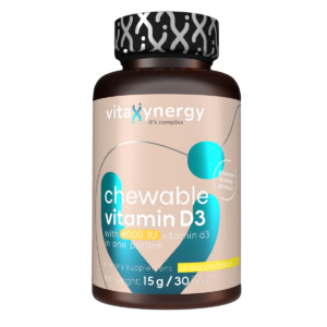 Vitamina D3 4000 UI masticabila