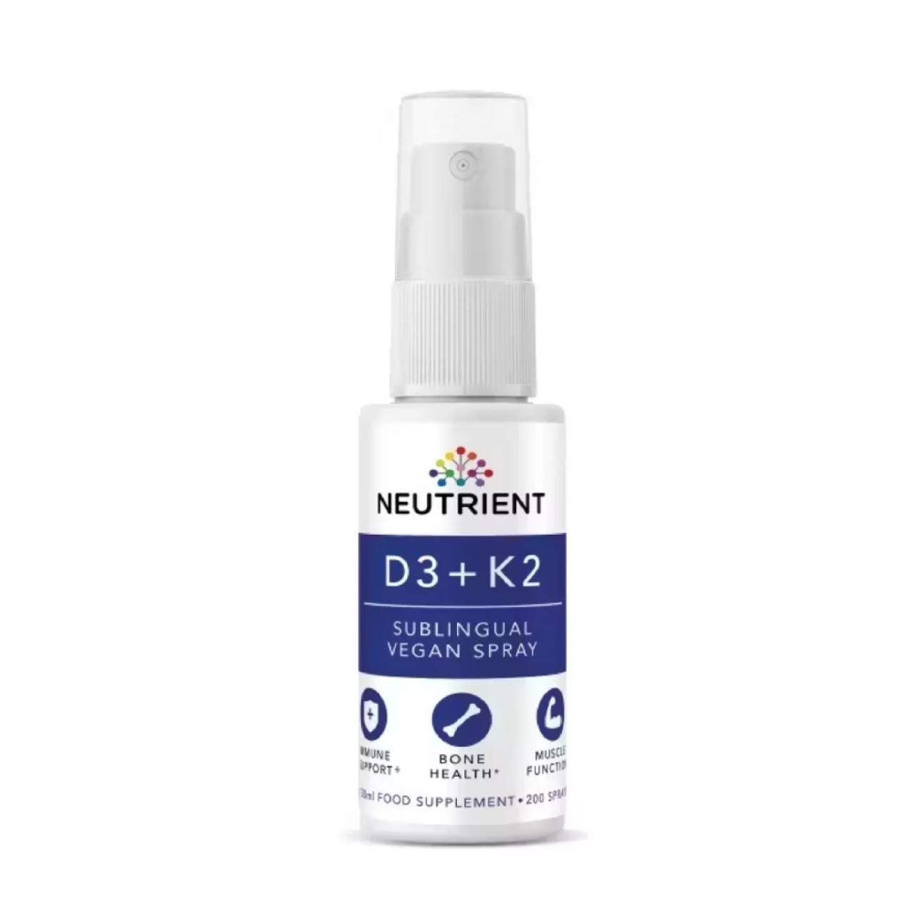Vitamina D3 + K2 2000UI Vegan Oral Spray
