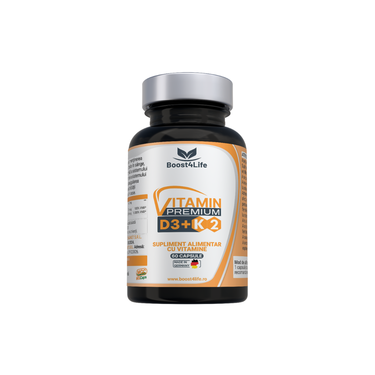 Vitamina D3 + K2 Premium MGCaps®