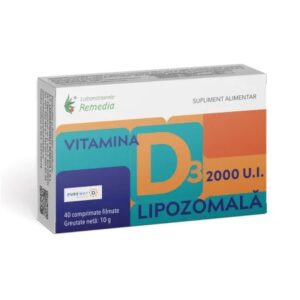 Vitamina D3 Lipozomala 2000 UI