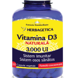 Vitamina D3 Naturala 3000 UI