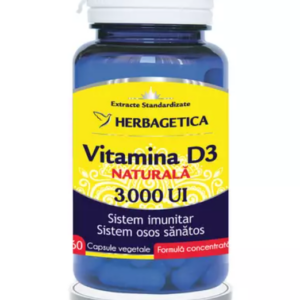 Vitamina D3 Naturala 3000 UI